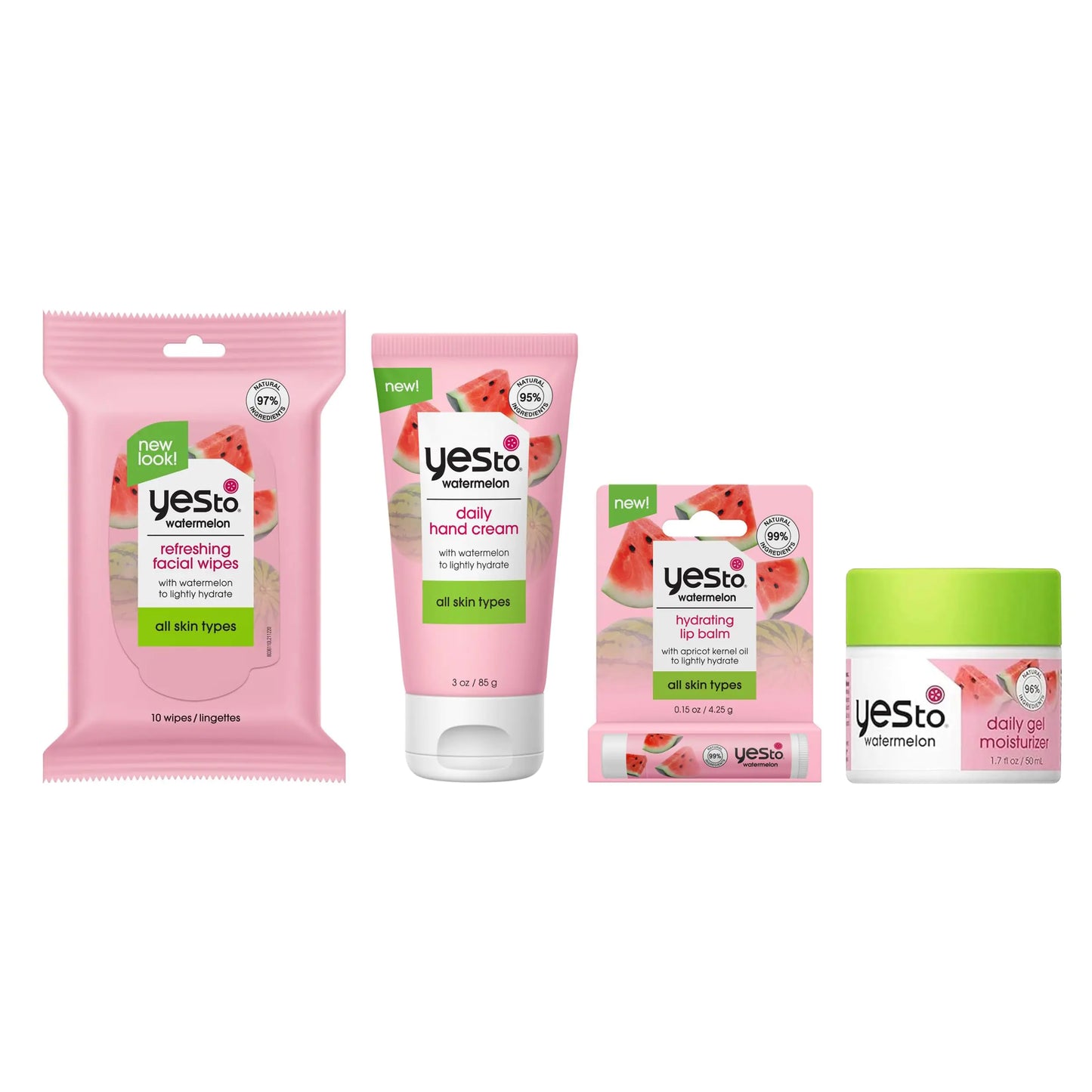 Watermelon Bliss Skincare Kit - Moisturizer, Hand Cream & More